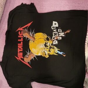 Metallica Authenic  Vintage Concert Tee